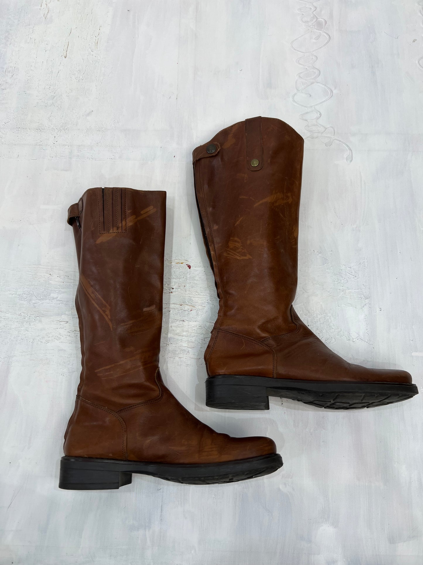 ⭐️ BEST PICKS | uk 3 brown knee high flat boots