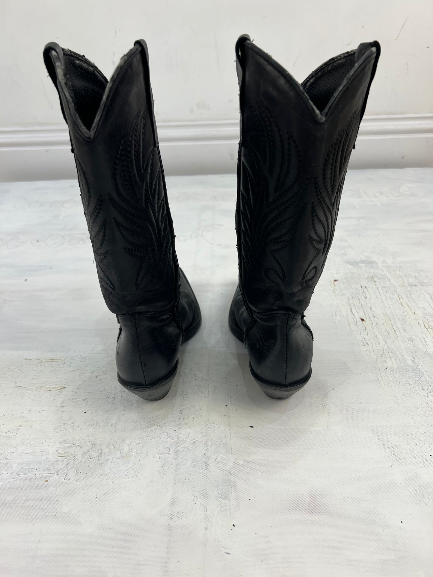 ⭐️ BEST PICKS | uk 3 black leather cowboy boots