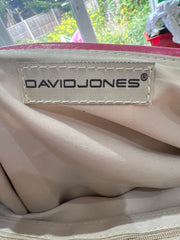 SATC drop | Quente rosa média bolsa de mão
