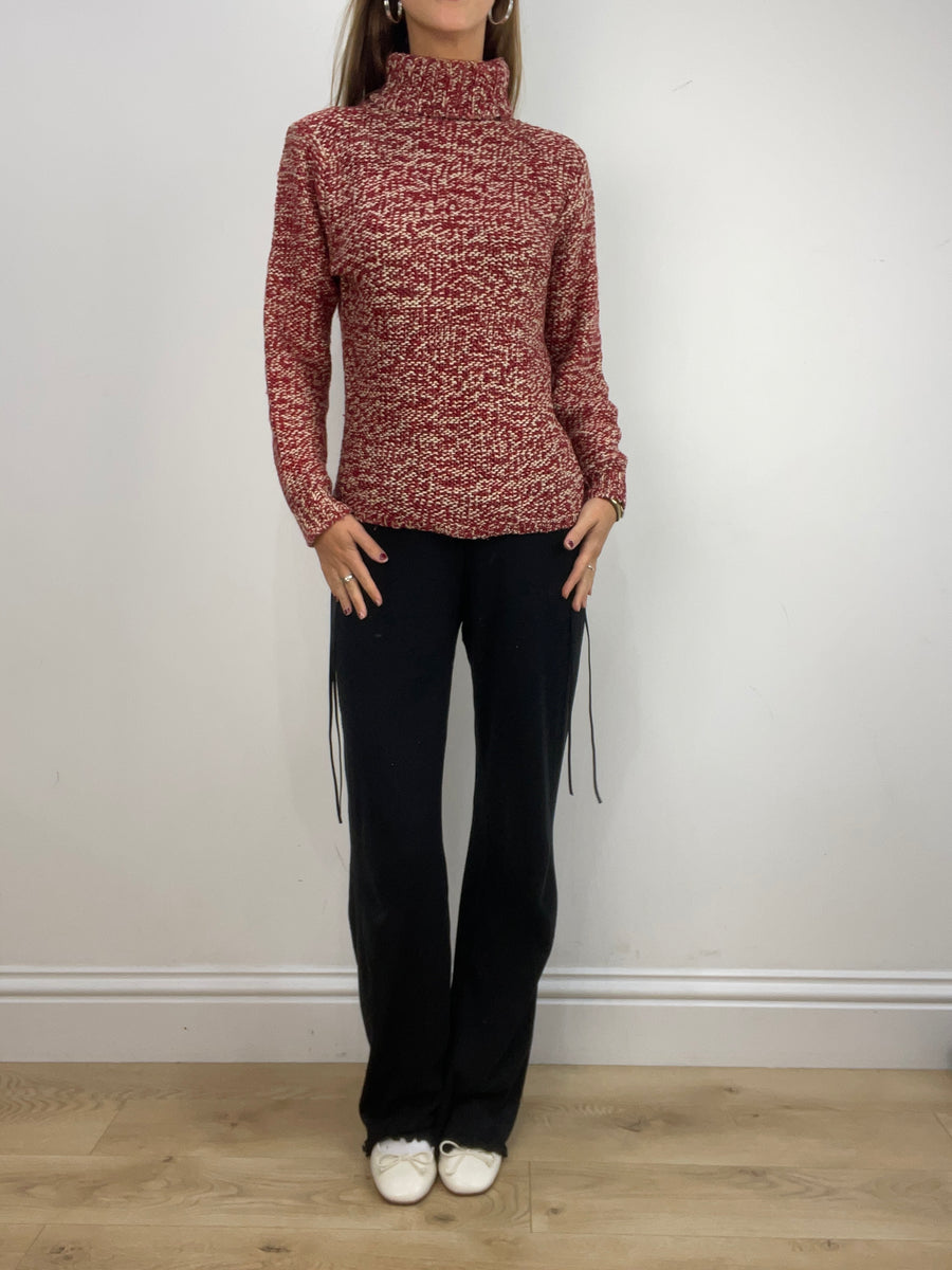 💻AUTUMN ESSENTIALS | small two tone cable knit jumper