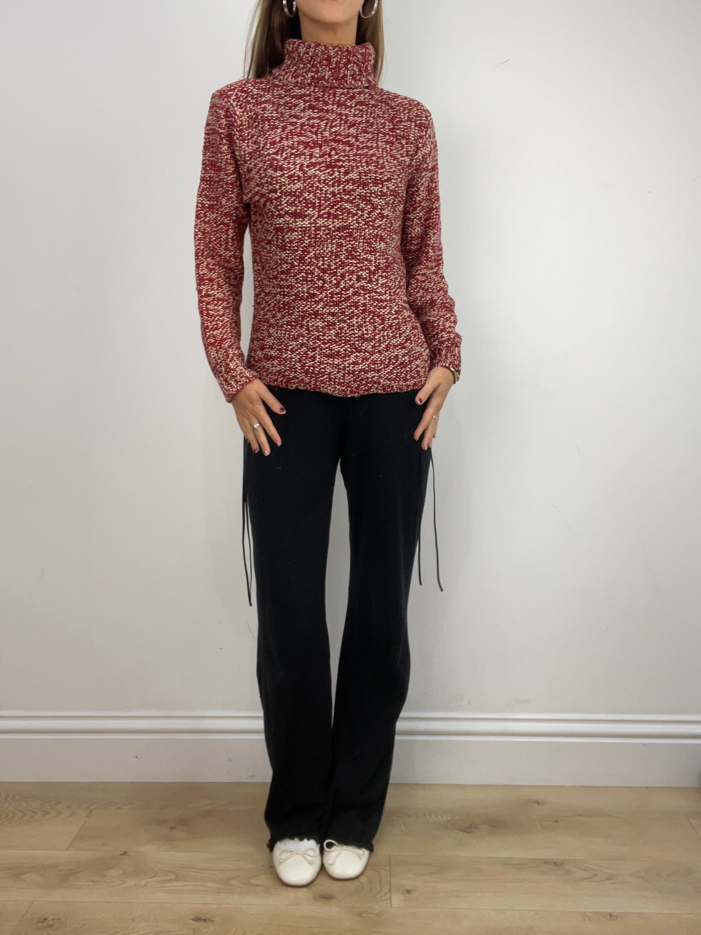 💻AUTUMN ESSENTIALS | small two tone cable knit jumper