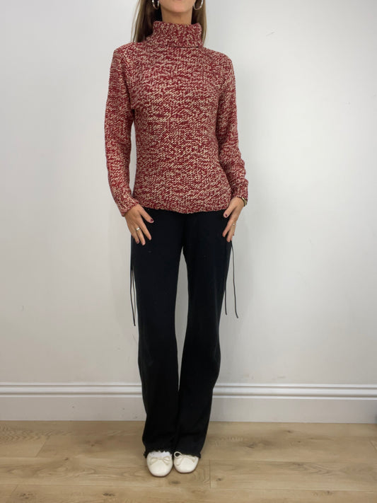 💻AUTUMN ESSENTIALS | small two tone cable knit jumper