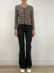 WINTER ESSENTIALS | Cárdigan de rayas kookai multicolor medio