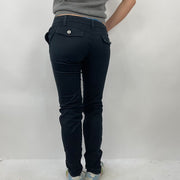 💚 QUIET LUXURY DROP | kleine schwarze miss sixty Jeans mit Reißverschluss-Detail