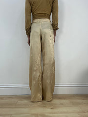 ‼️💻 #11 bronze satin wide leg trousers