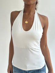 BEST PICKS | small/medium white halterneck top