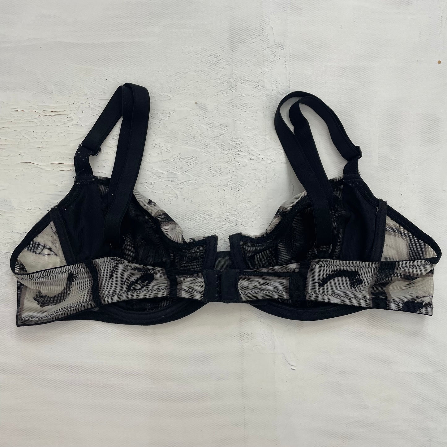 AMELIA GRAY DROP | small graphic bra