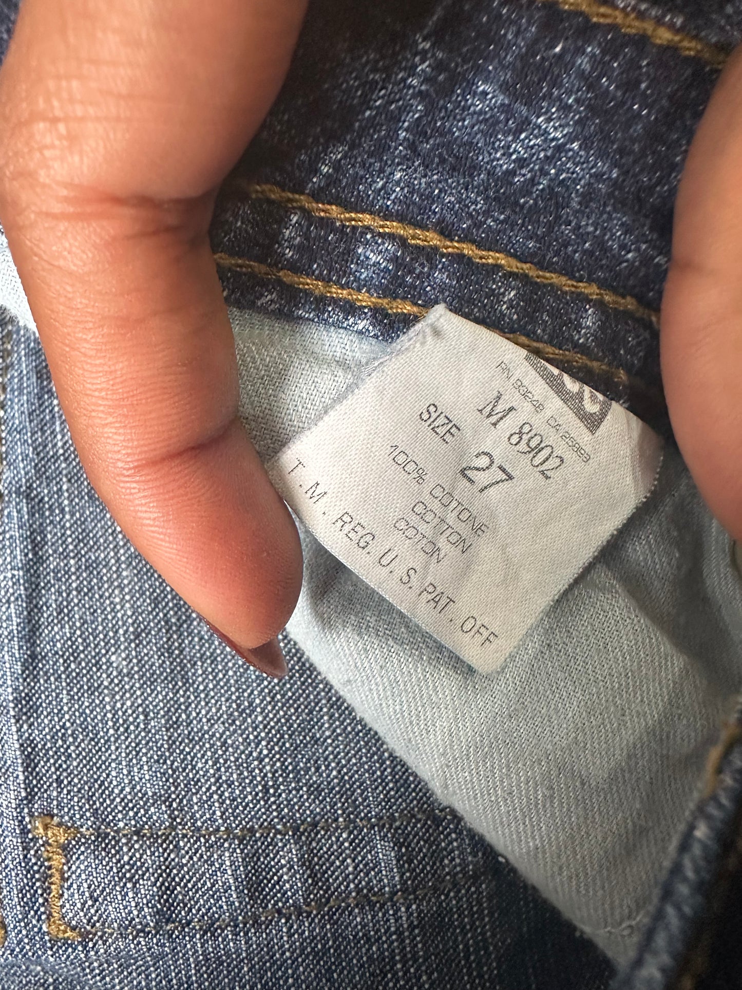 BEST PICKS | extra small blue lee denim bootcut jeans