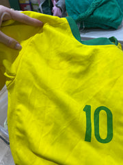 💻💚BEST PICKS | medium yellow and green brazil football top