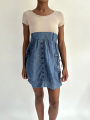 summermaxxing drop | small blue orsay denim mini dress