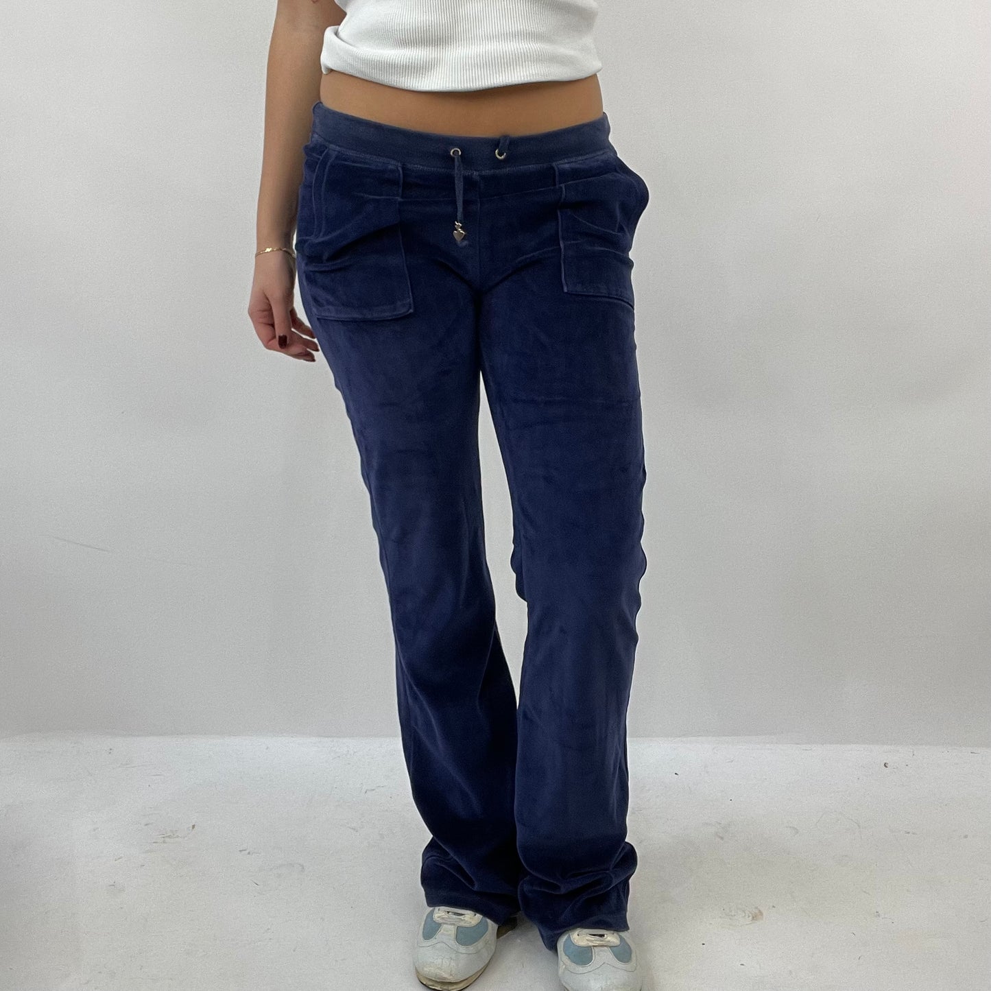 💻12 DAYS OF XMAS DROP | small blue velour joggers