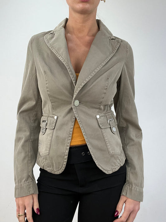 vintage edit twelve | small grey liu jo blazer jacket
