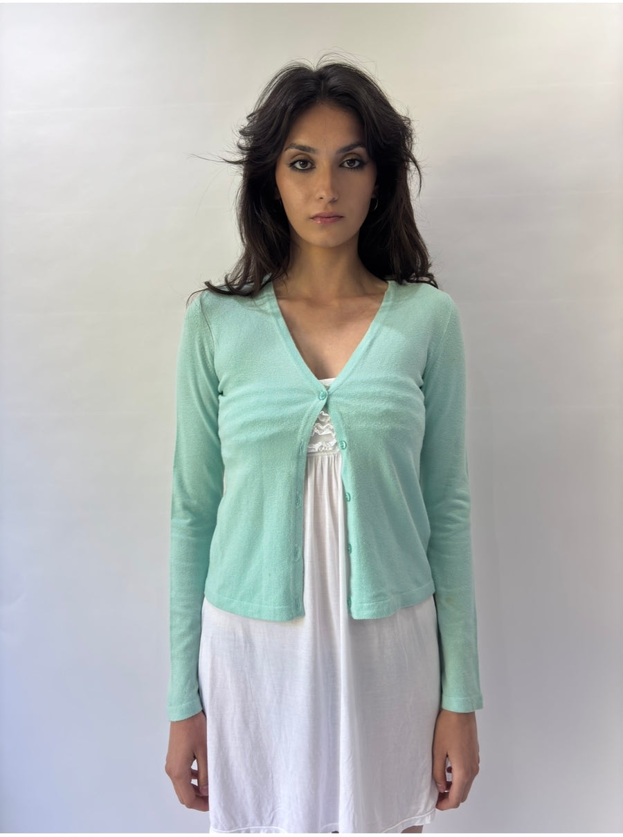 devil wears prada | small teal kookai ملابس طويلة من النساء