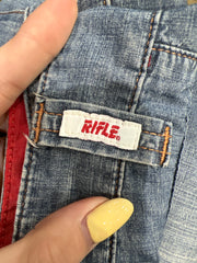 vintage edit eleven | large light wash cargo style jeans
