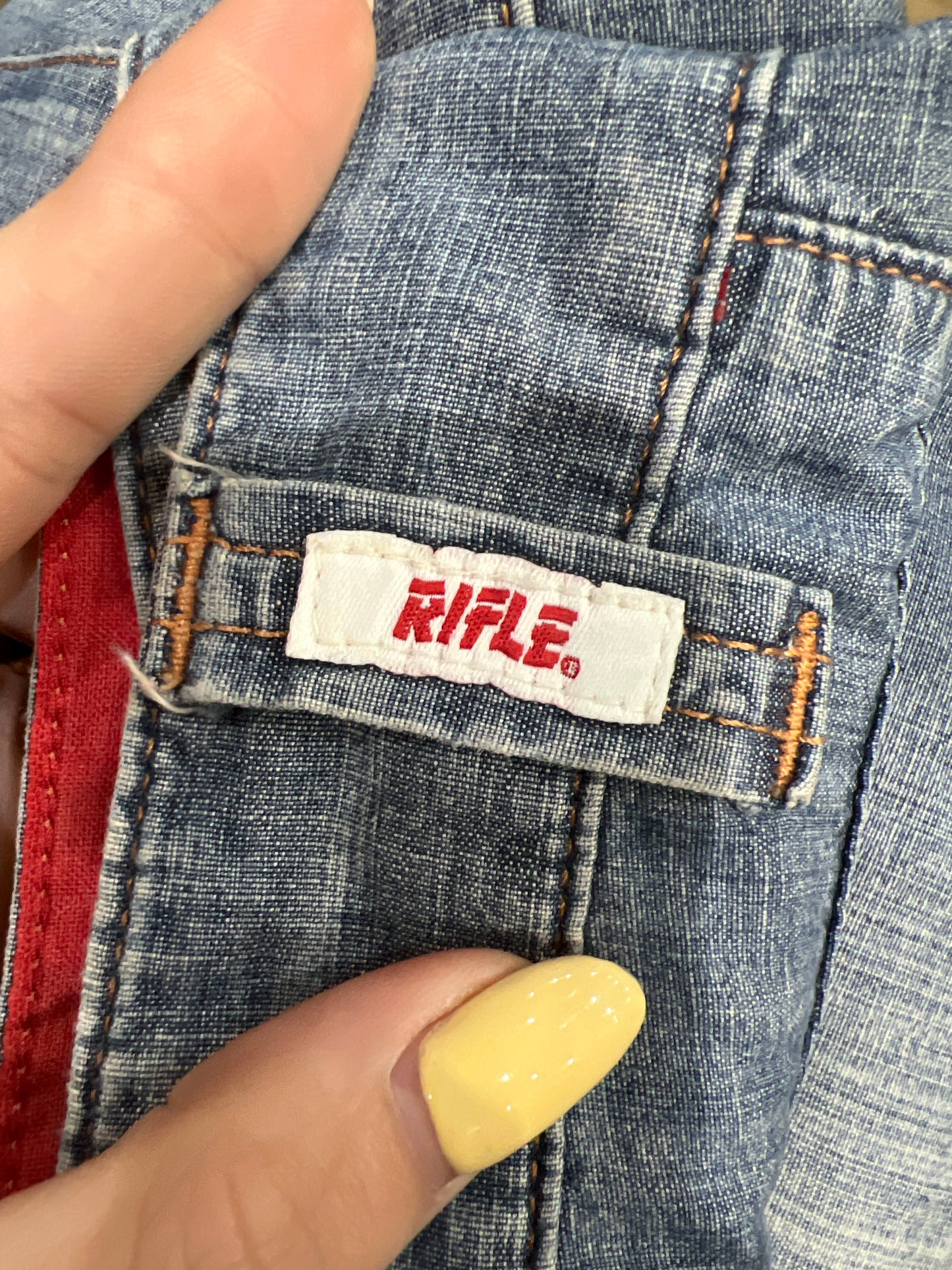 vintage edit eleven | large light wash cargo style jeans