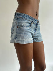 BEST PICKS | small/medium blue denim mini shorts