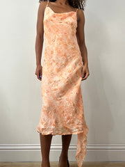 Vintage-Edit: Valentinstag | medium mesh overlay midi dress