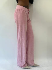 beach drop | taille: S · couleur: rose · article: bas de survêtement · détails: juicy couture