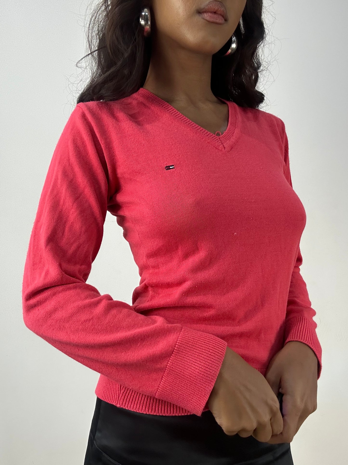 BEST PICKS | medium coral pink tommy hilfiger knit jumper