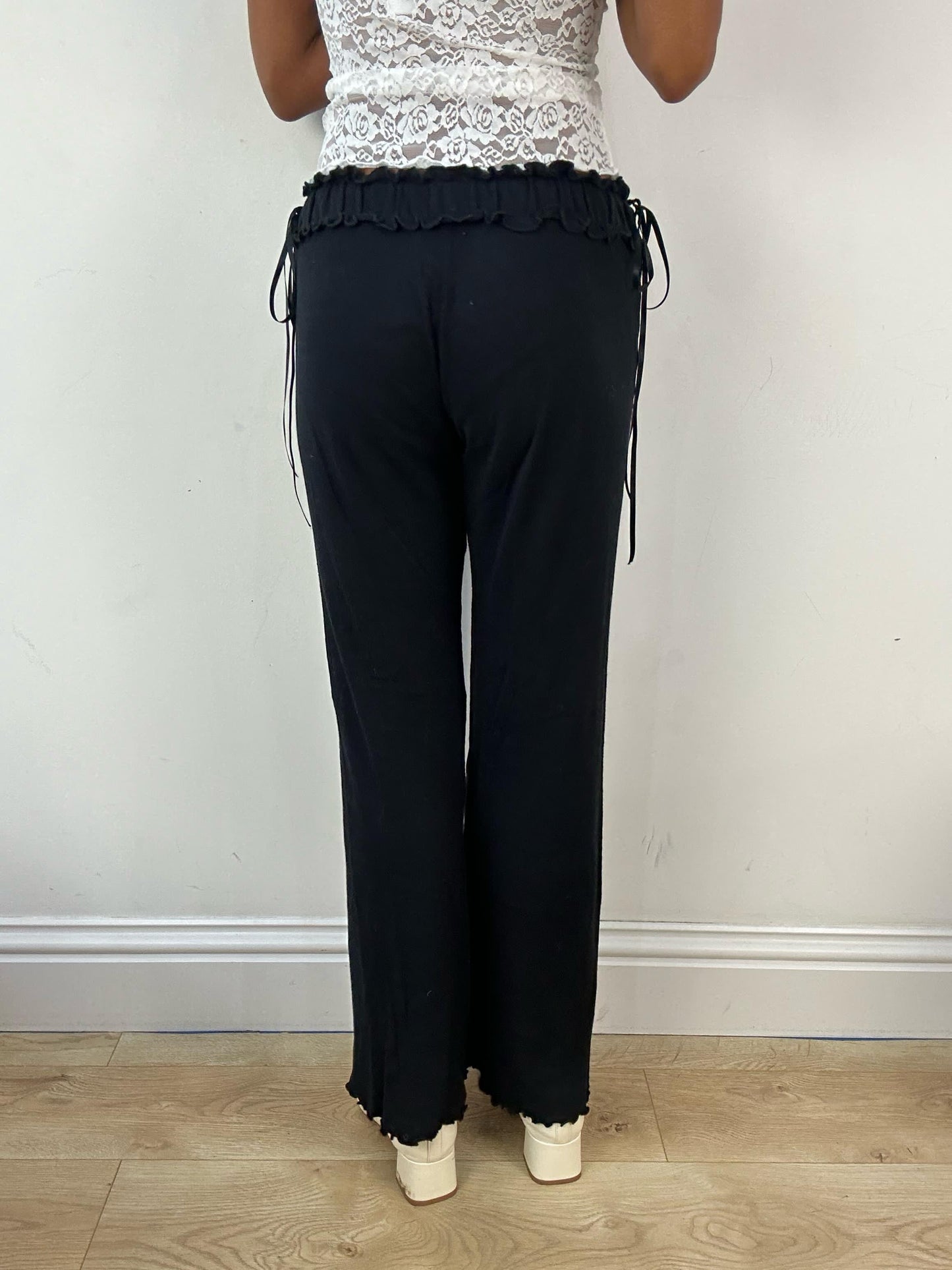#399 SAMPLE SALE | small black matilda trousers
