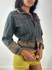vintage edit twenty-five | Pequena camisa azul escuro com distração