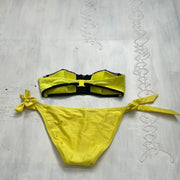 💻EUROS DROP | small yellow bandeau bikini set