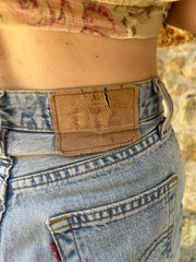 french summer drop | S码 蓝色 Levi's high waisted 迷你 短裤