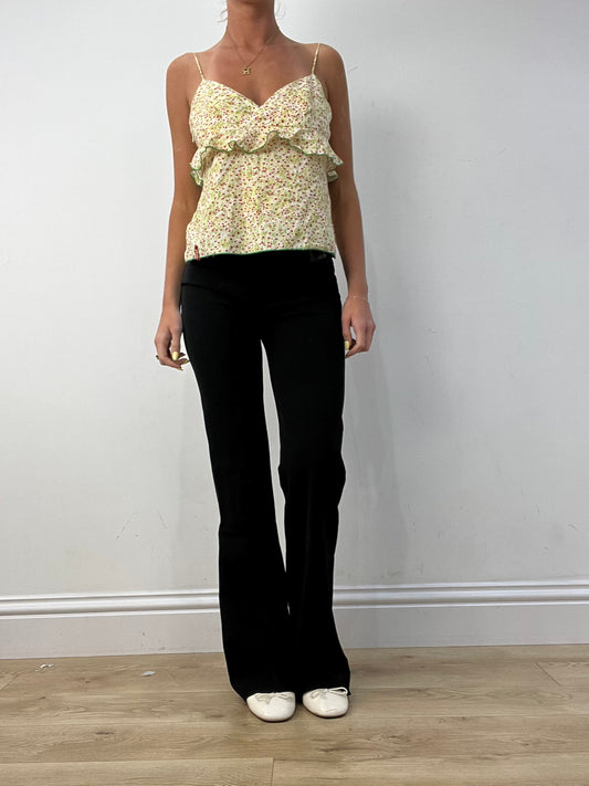 vintage edit twelve | small black suit style trousers