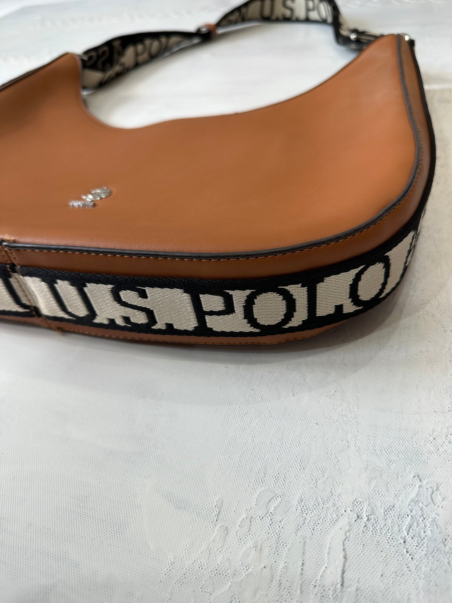 AUTUMN EDIT | brown polo ralph lauren shoulder bag