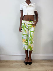 BEST PICKS | white belt with large circle eyelet details