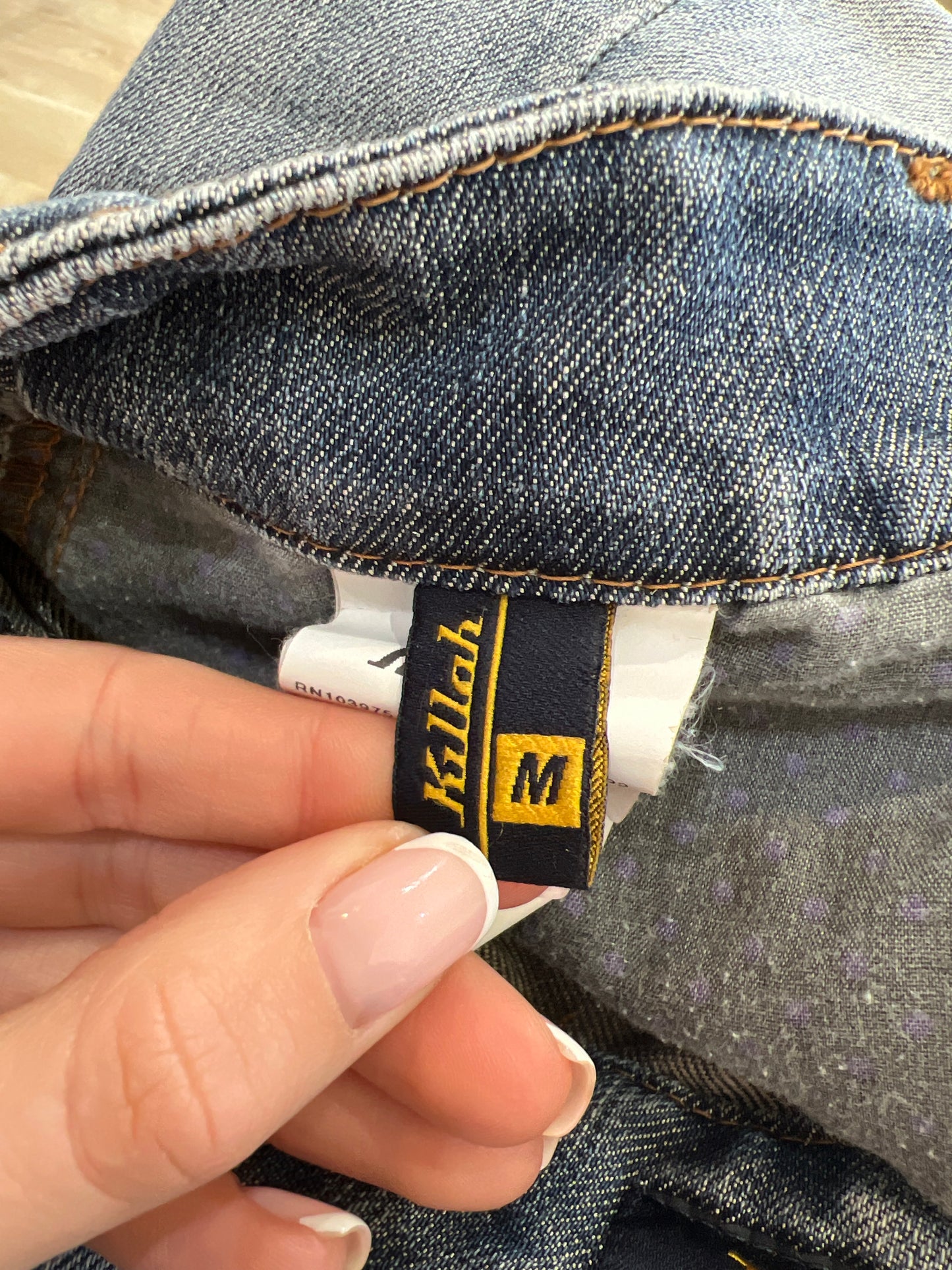 vintage edit twenty | medium killah mid wash denim mini skirt