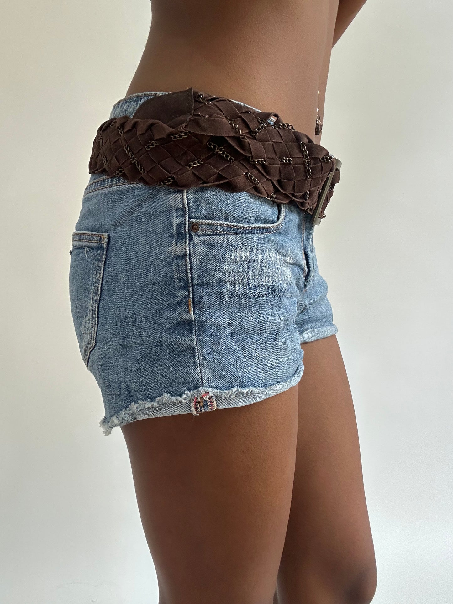 BEST PICKS | brown braided  statement belt