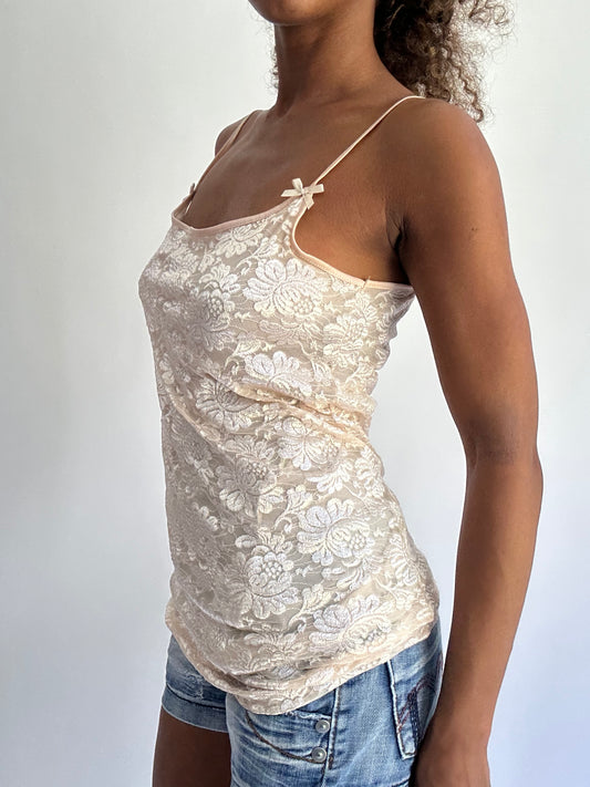 BEST PICKS | small/medium cream kookai cami floral top