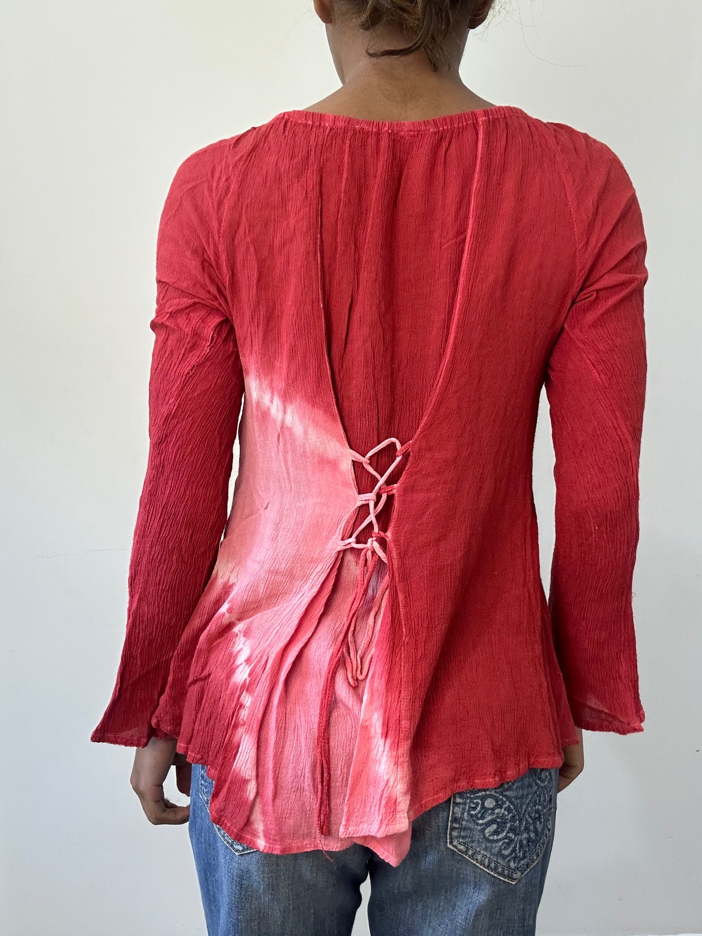 BEST PICKS | small red and pink long sleeve top
