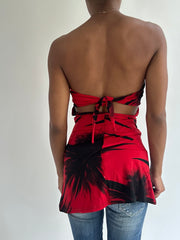 BEST PICKS | small red and black bandeau top