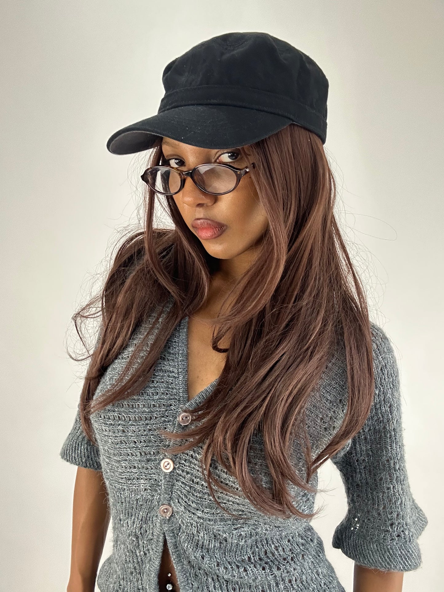 WINTER FAVOURITES | black hat with grey detail