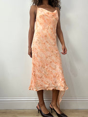 Vintage-Edit: Valentinstag | medium mesh overlay midi dress