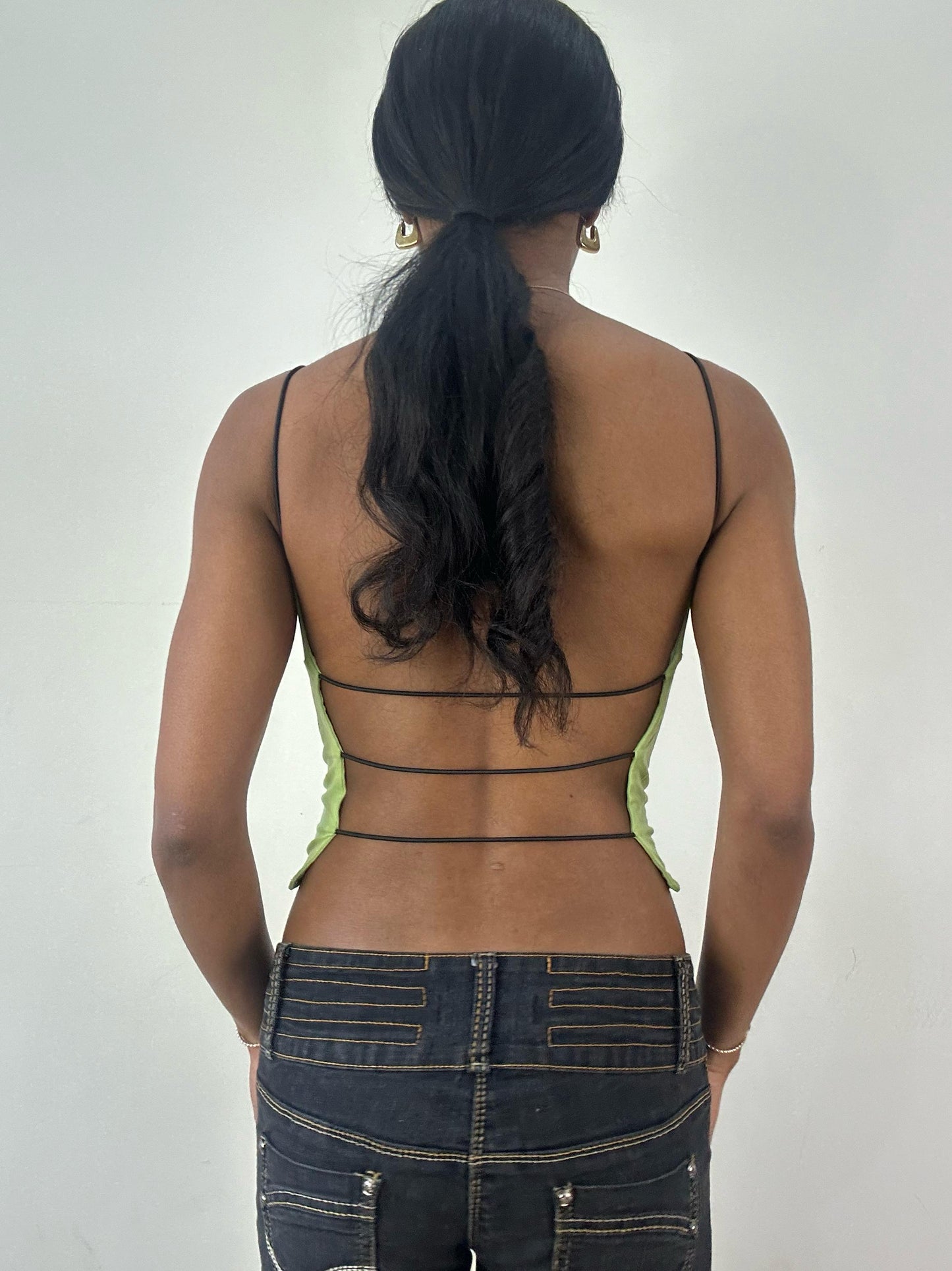 #405 SAMPLE SALE | one size lime green kaia