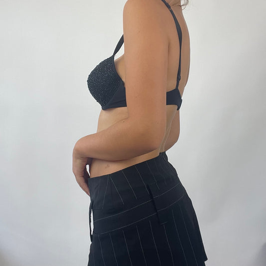 OLIVIA RODRIGO DROP | small black embellished bra