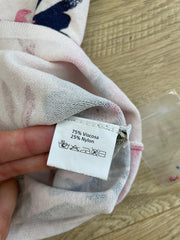 VINTAGE PICKS | taille: S · couleur: blanc · article: caraco · détails: fleuri + motif