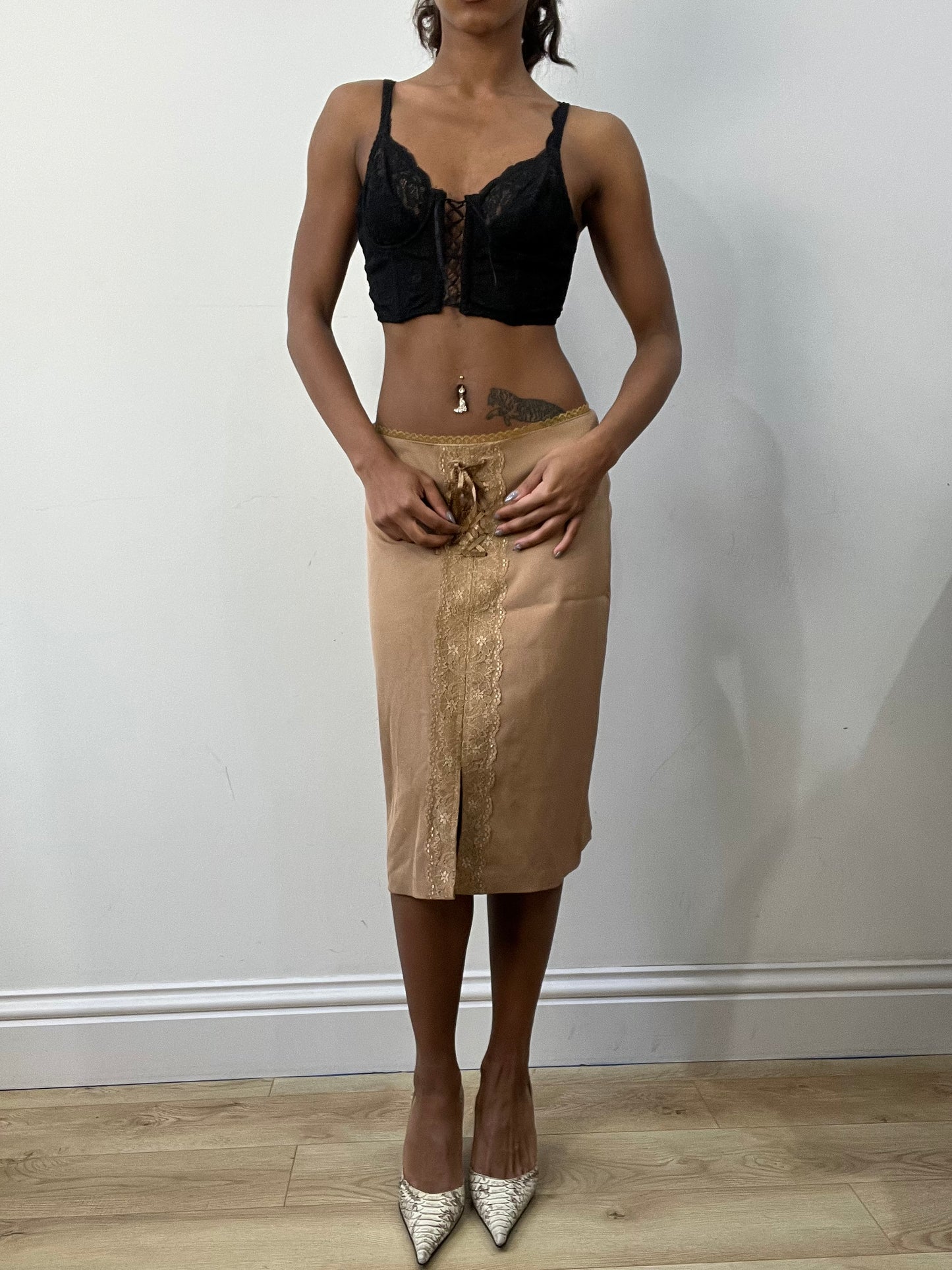 romantic grunge edit | extra small black lace bralette