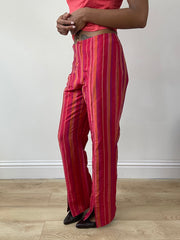 vintage edit twenty-seven | small pink and orange striped trousers
