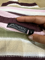 BEST PICKS | small cream and purple striped jumper