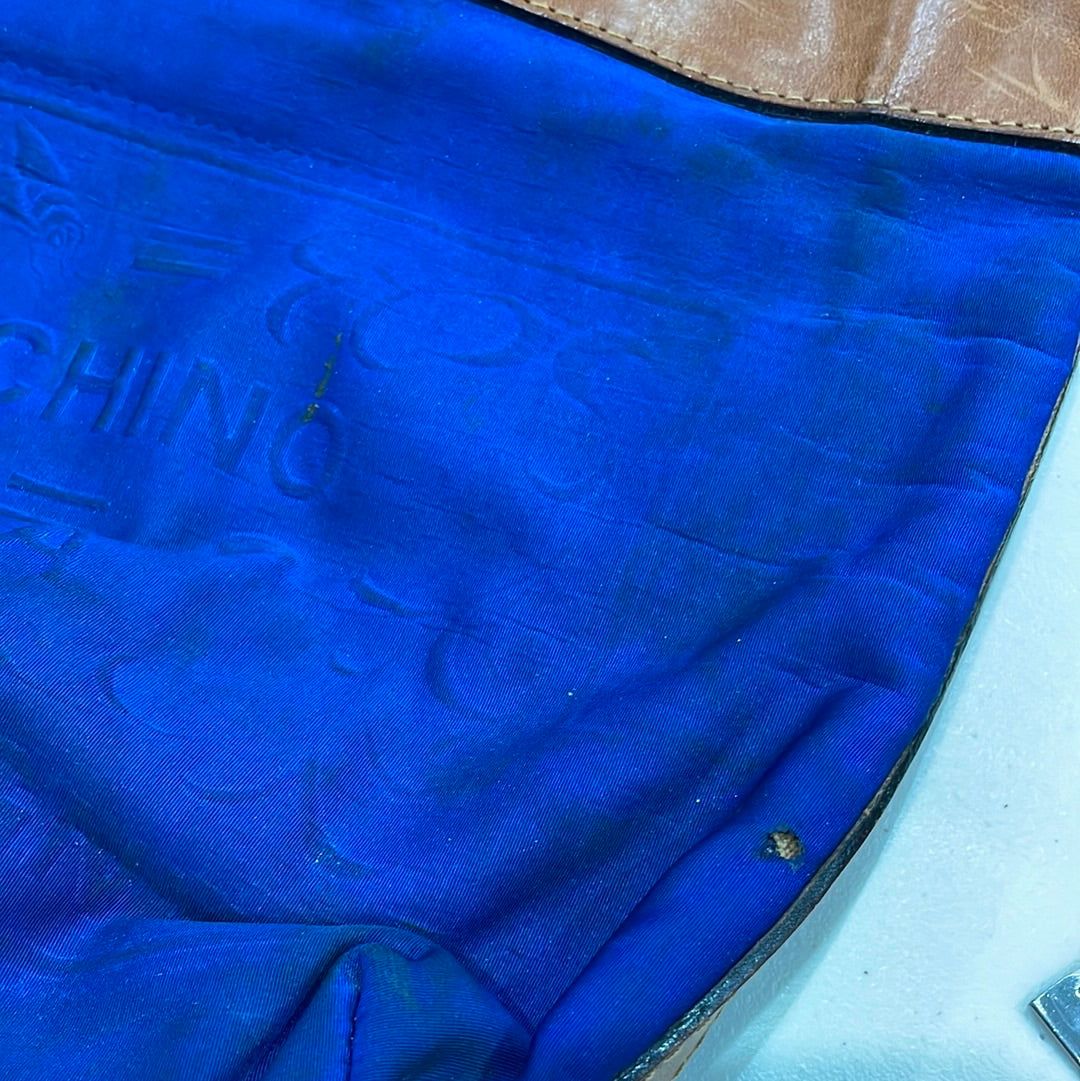 CORPCORE DROP | blue moschino style shoulder bag