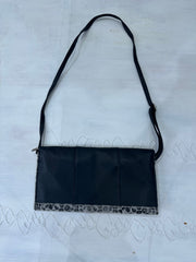2016 edit | black and grey leopard print shoulder bag