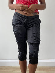vintage edit twenty-five | O velho negro bershka Capa de estilo satin
