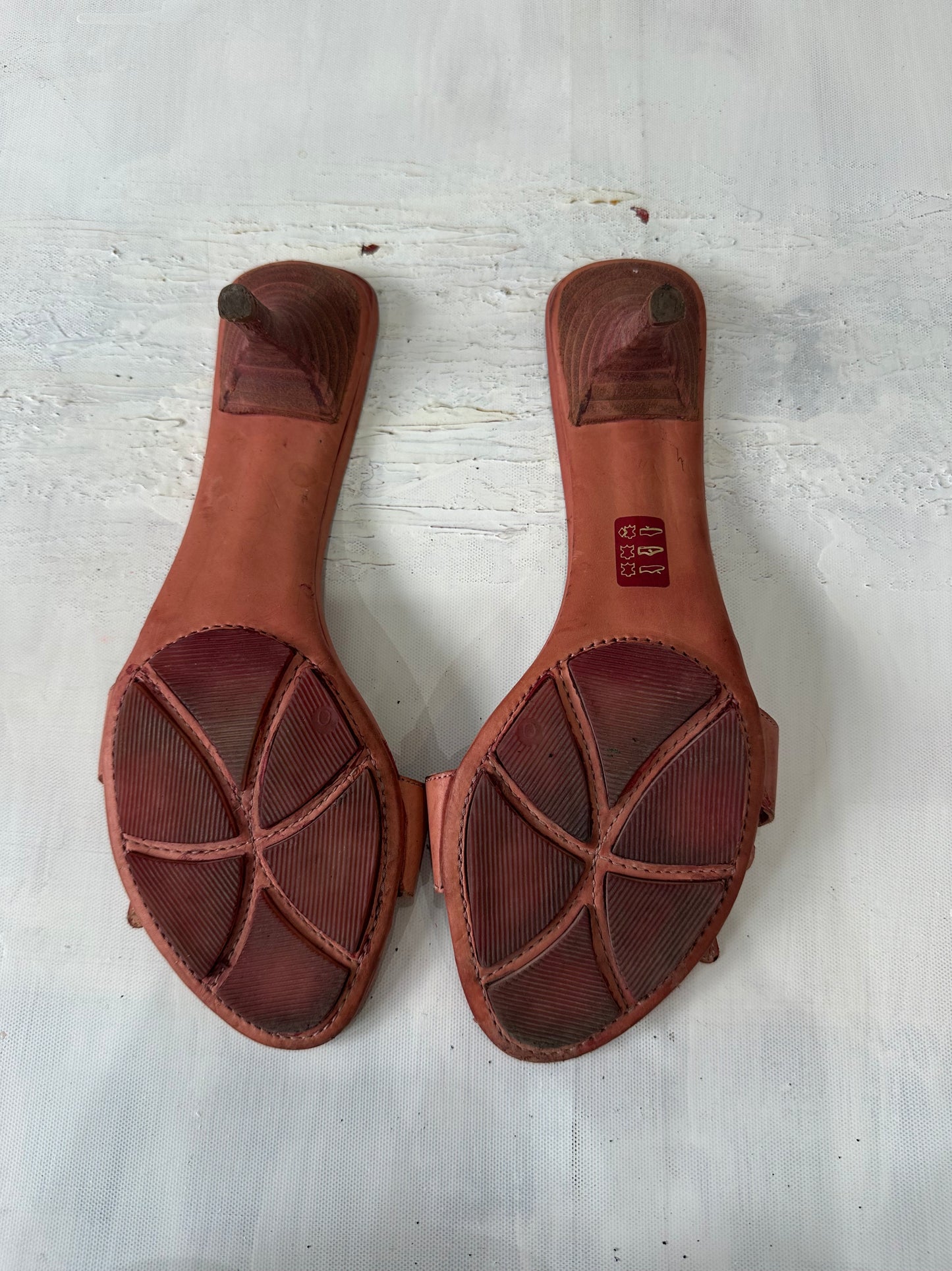 vintage edit: halloween | UK3.5 pink miss sixty butterfly mules