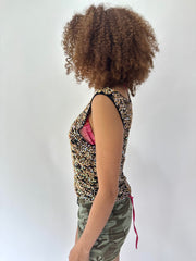 festival drop | taille: M · couleur: noir · article: caraco · détails: sequins