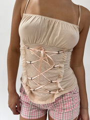 french summer drop | taille: S · couleur: rose · article: corset