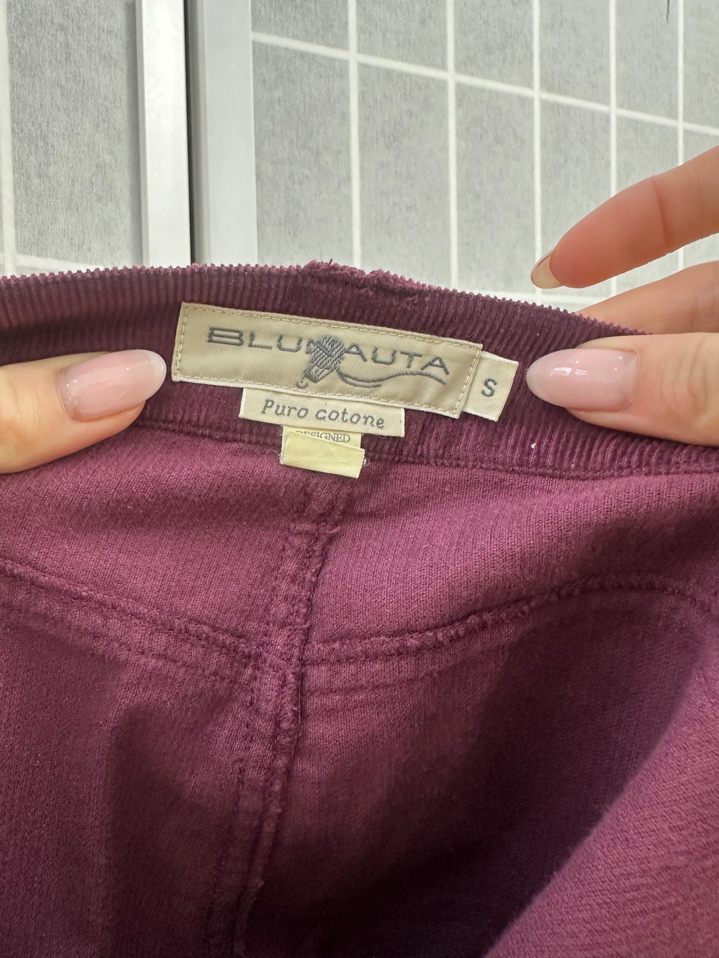 countryside | small purple corduroy skirt